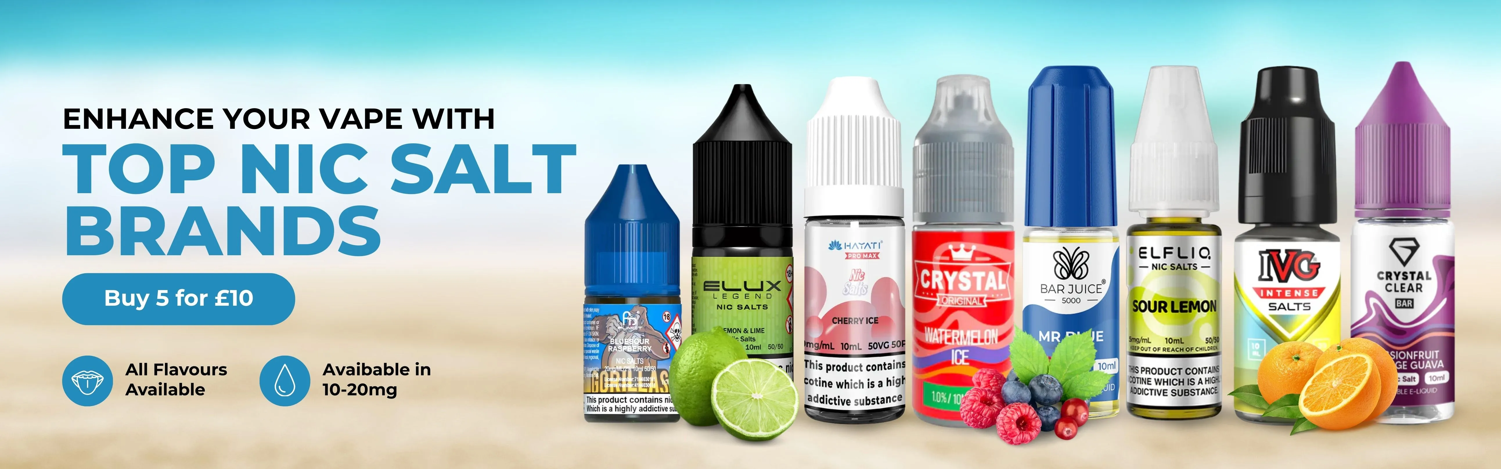 Nic Salts E-Liquids