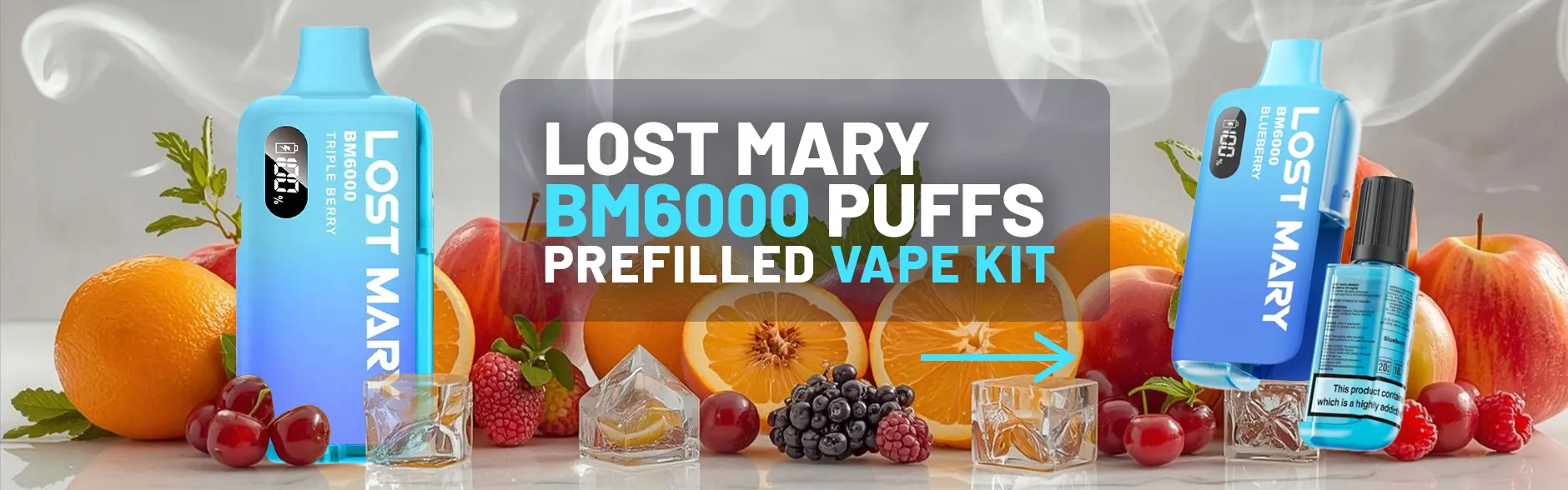 Lost Mary BM6000 PREFILLED VAPE KIT