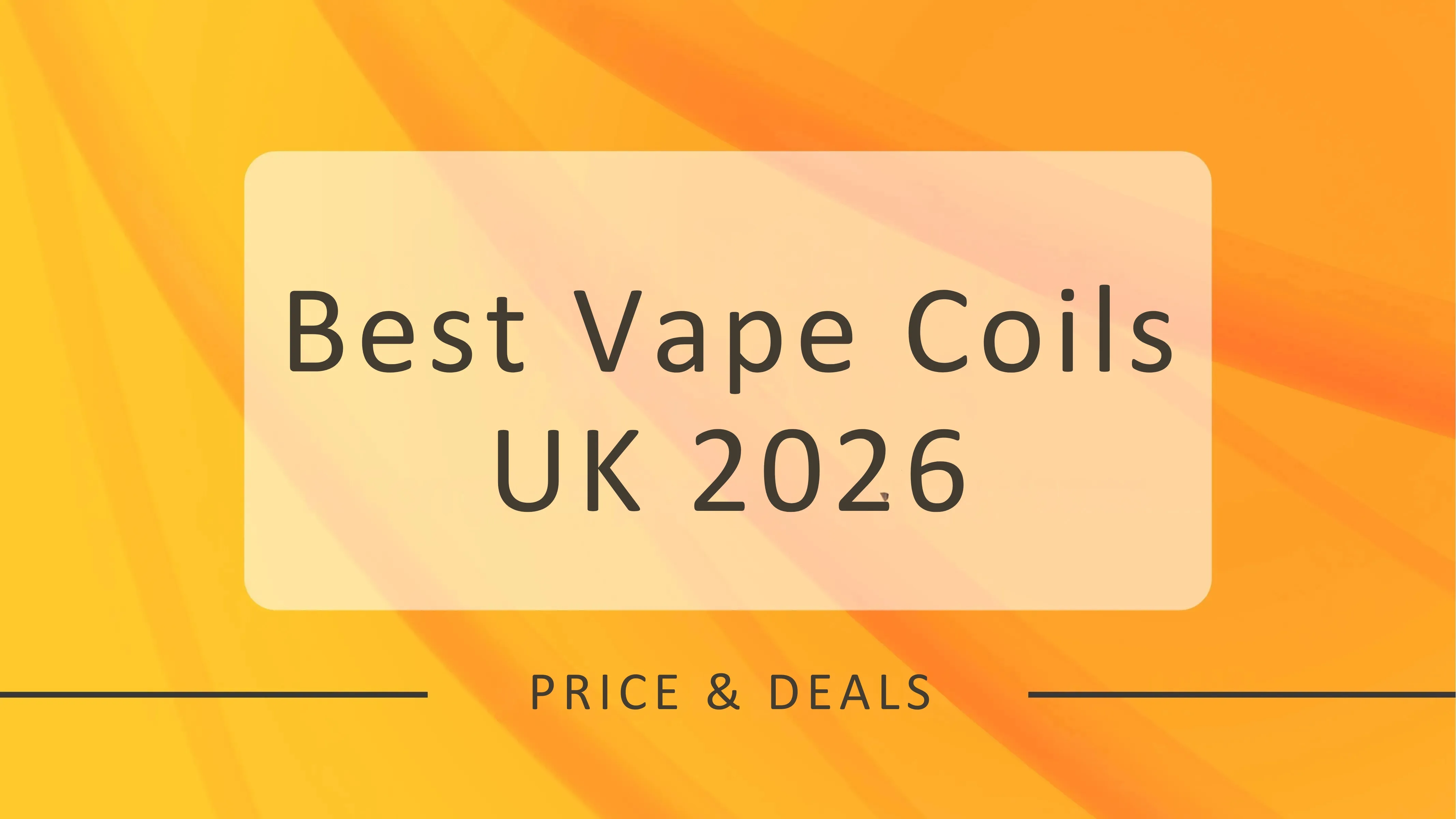 Best Vape Coils UK 2026