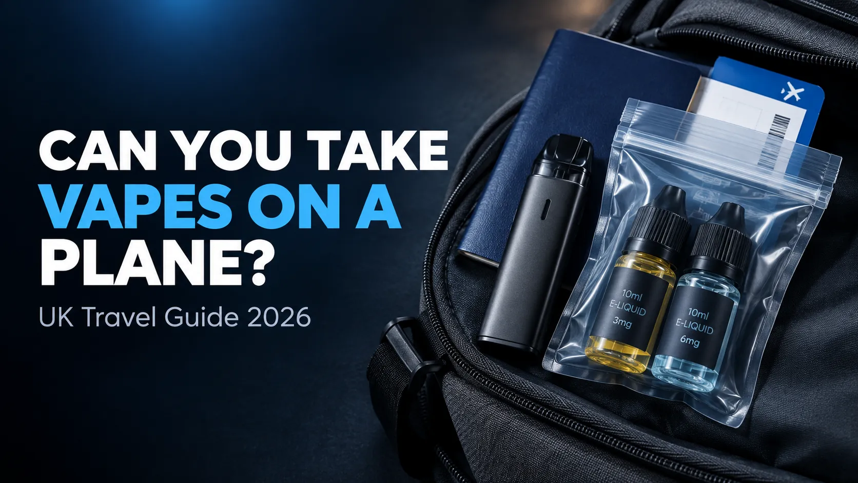 Can You Take Vapes on a Plane