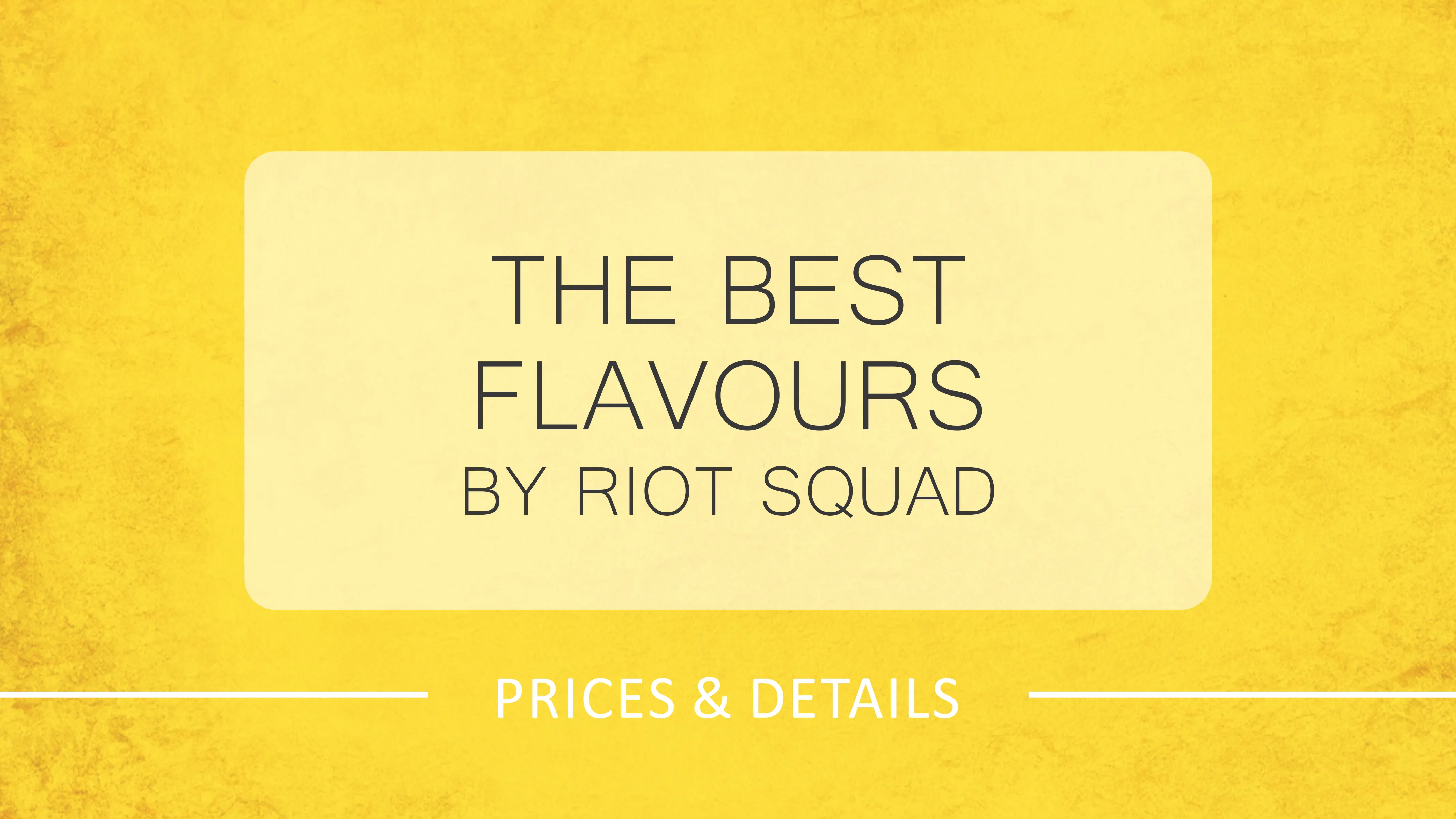 Explore the Best Flavours of Riot Squad Nic Salts | Ninja Vapes