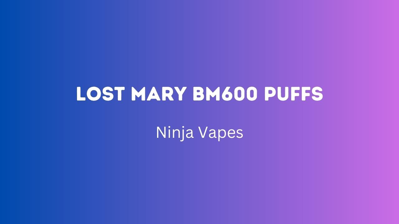 Lost Mary BM600 Puffs