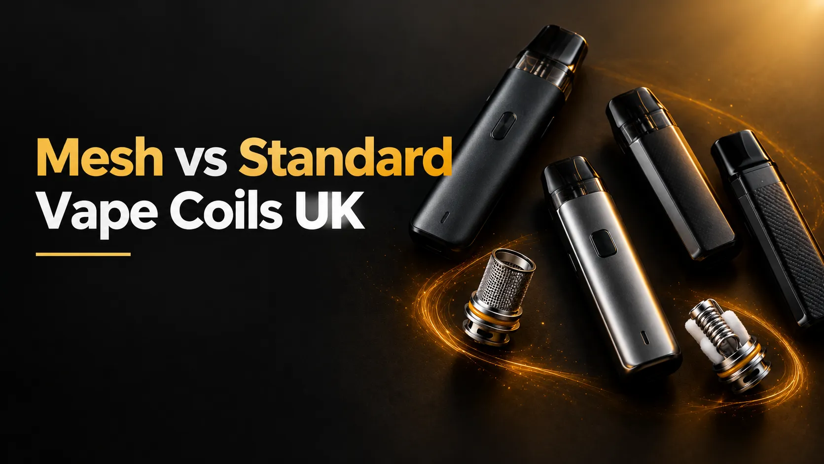 Mesh vs Standard Vape Coils UK