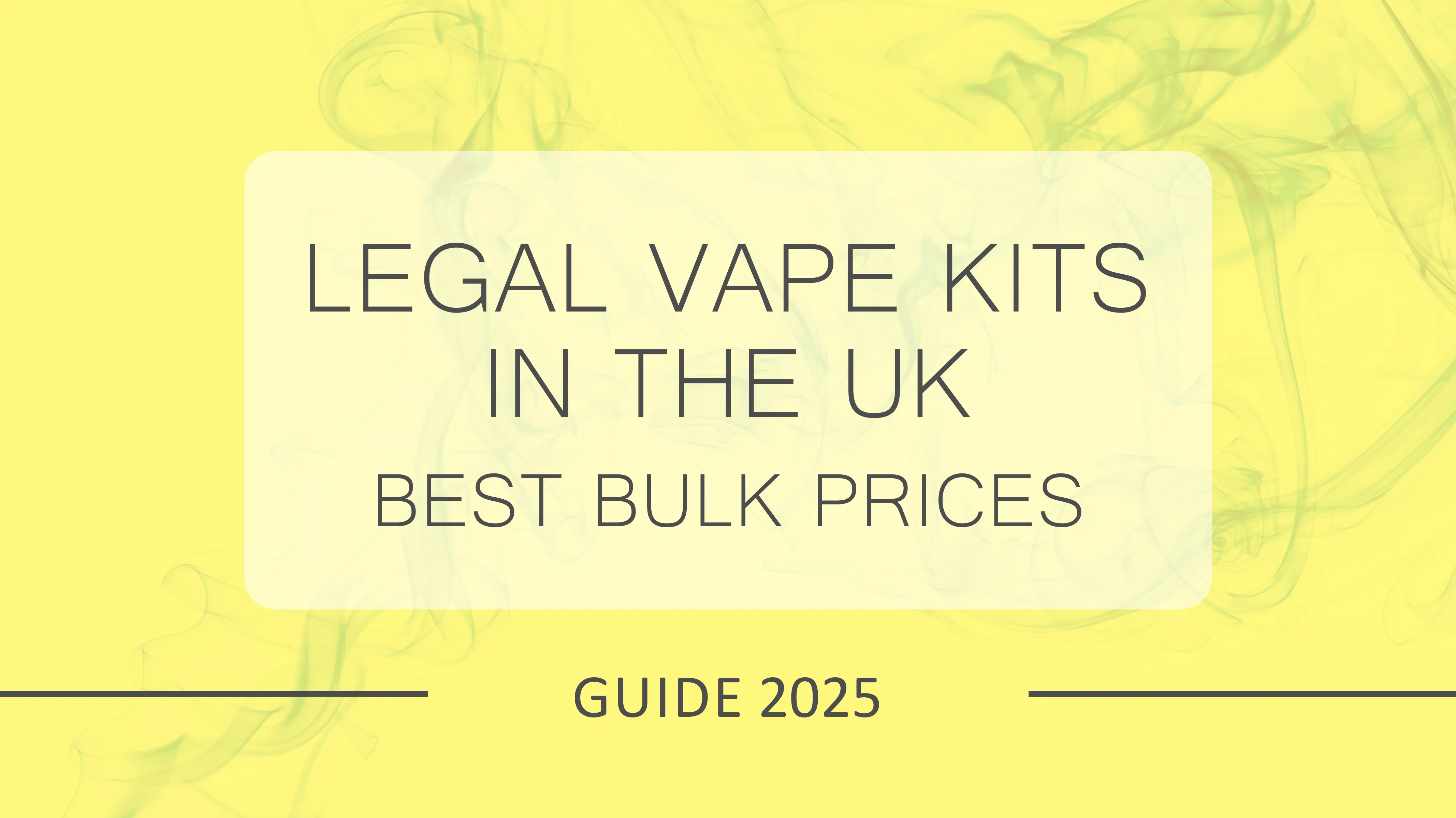 New Legal Vape Kits in the UK – Refillable & Rechargeable Pod Systems 2025 | Ninja Vapes