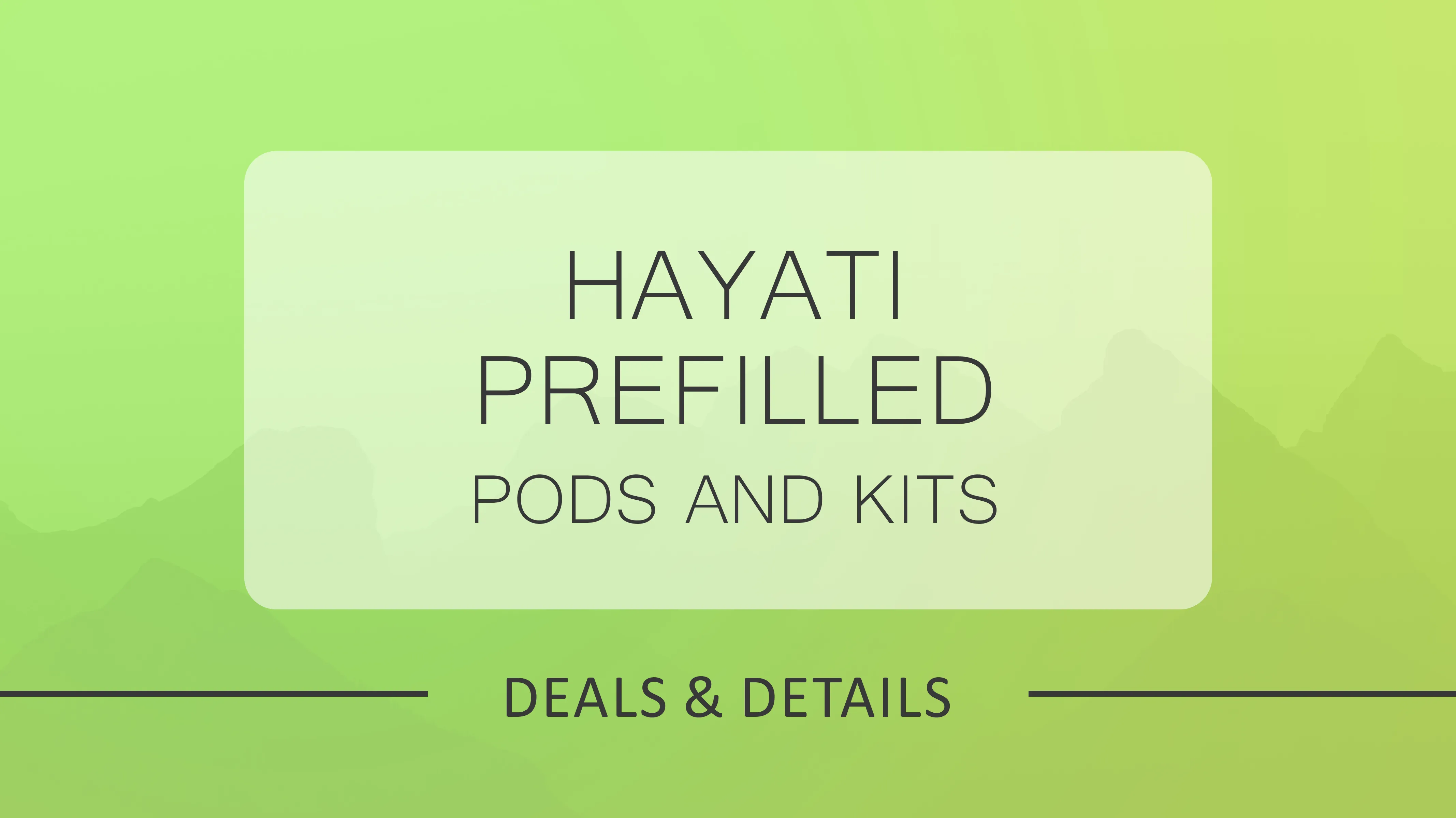 Hayati Prefilled Pod Prices 2025: Your Ultimate Guide to Pro Ultra, Pro Max Plus & Best Deals