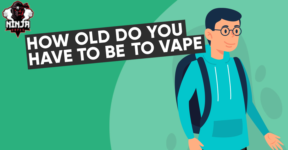THE LEGAL AGE TO VAPE IN THE UK