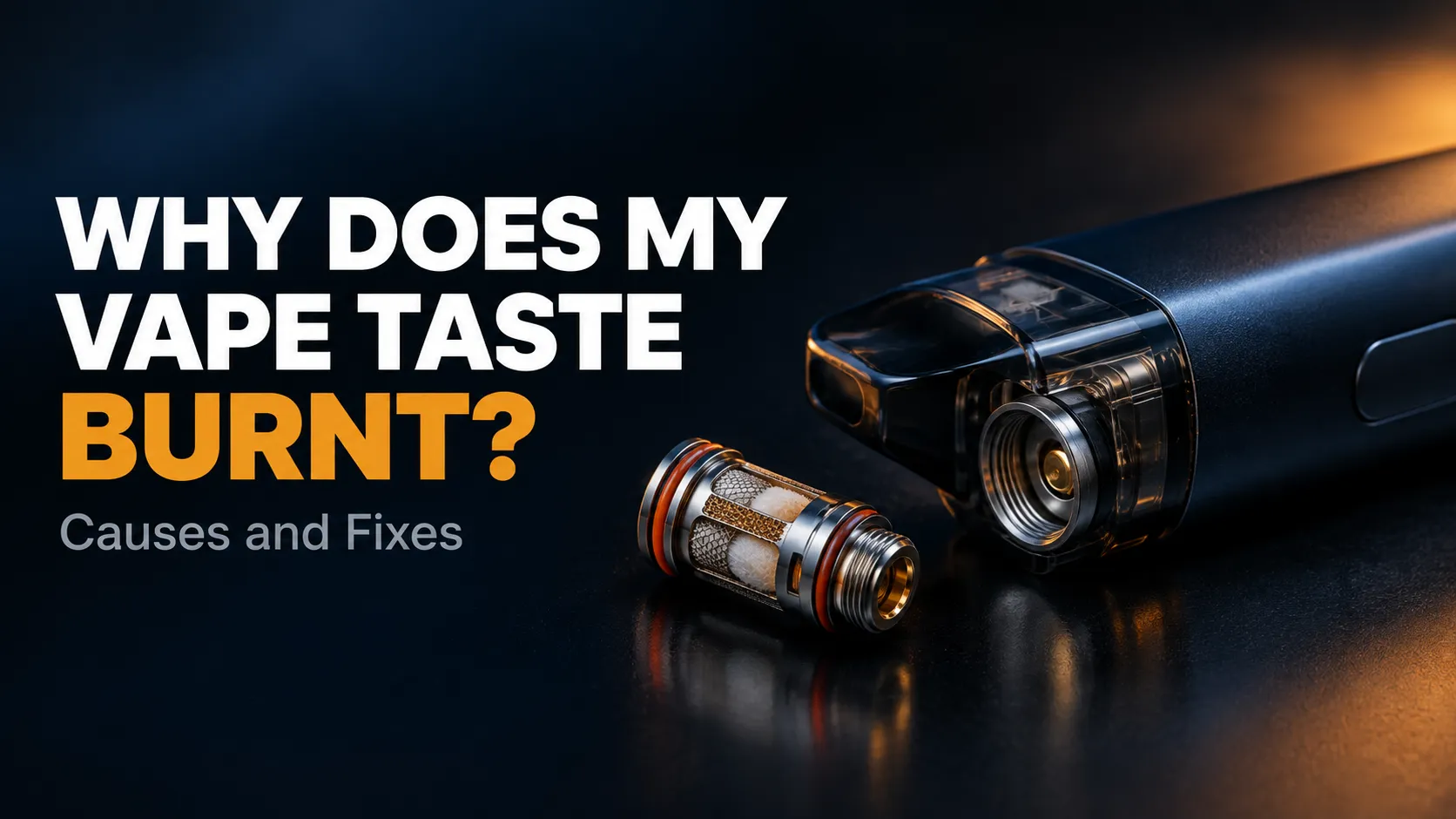 Why Does My Vape Taste Burnt