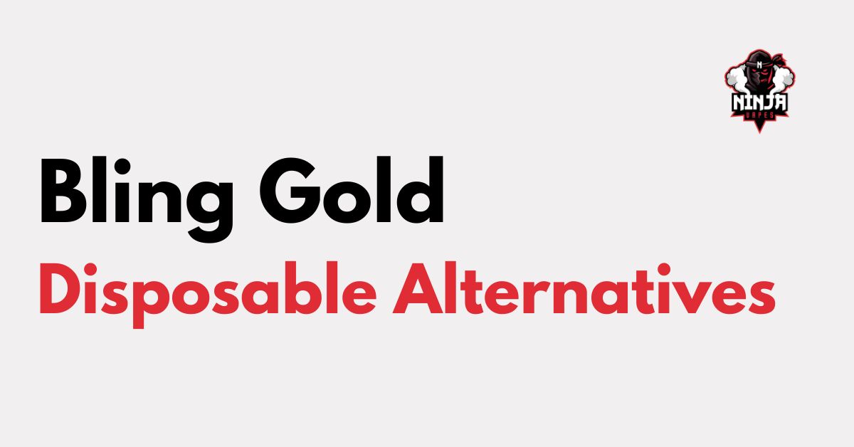 Bling Gold Disposable Vapes at Ninja Vapes UK | Best Prices