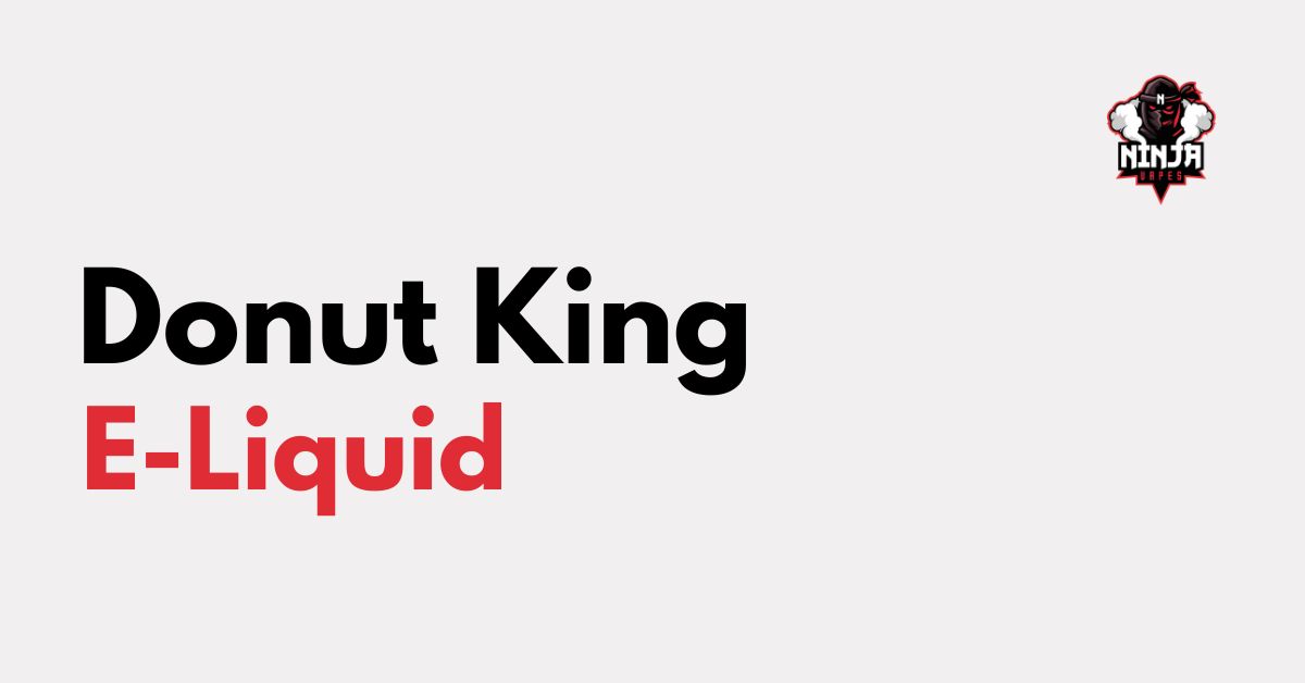 Donut King Sortfill | Best E-liquids
