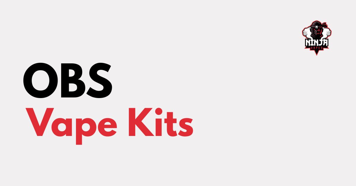 melt x packman vape Obs Vape OBS Cube VW & Mesh Tank Kit OBS KFB AIO Kit main image 0
