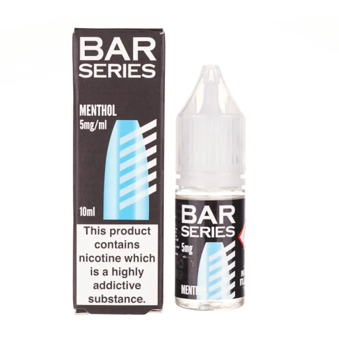 Menthol by Bar Series Nic Salt E-Liquid