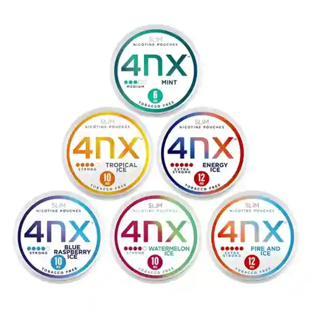 4NX Nicotine Pouches | Only £3.99 | Any 3 for £9