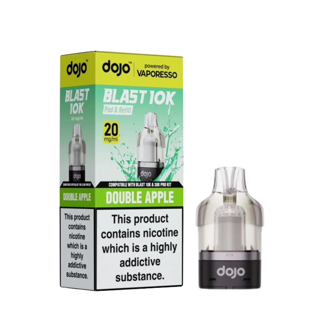 Box of 5 / Box of 10 Vaporesso Dojo Blast 10K Prefilled Refill Pods | Only £24.99