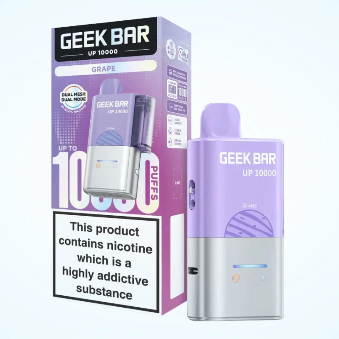 Geek Bar Up 10000 Puffs Prefilled Pod Kit | Only £8.99 | Any 3 for £24