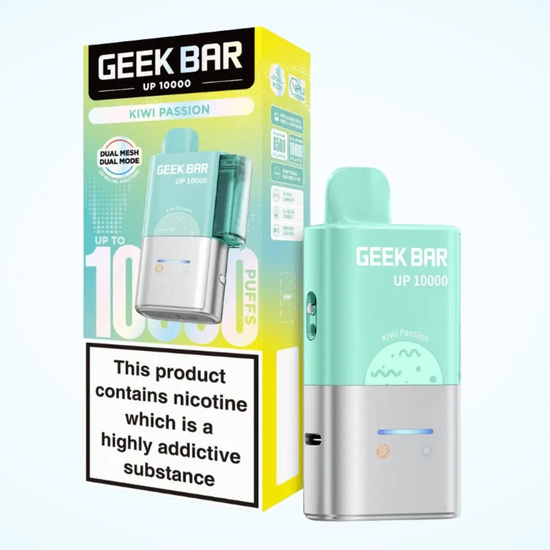 Geek Bar Up 10000 Puffs Prefilled Pod Kit | Only £8.99 | Any 3 for £24