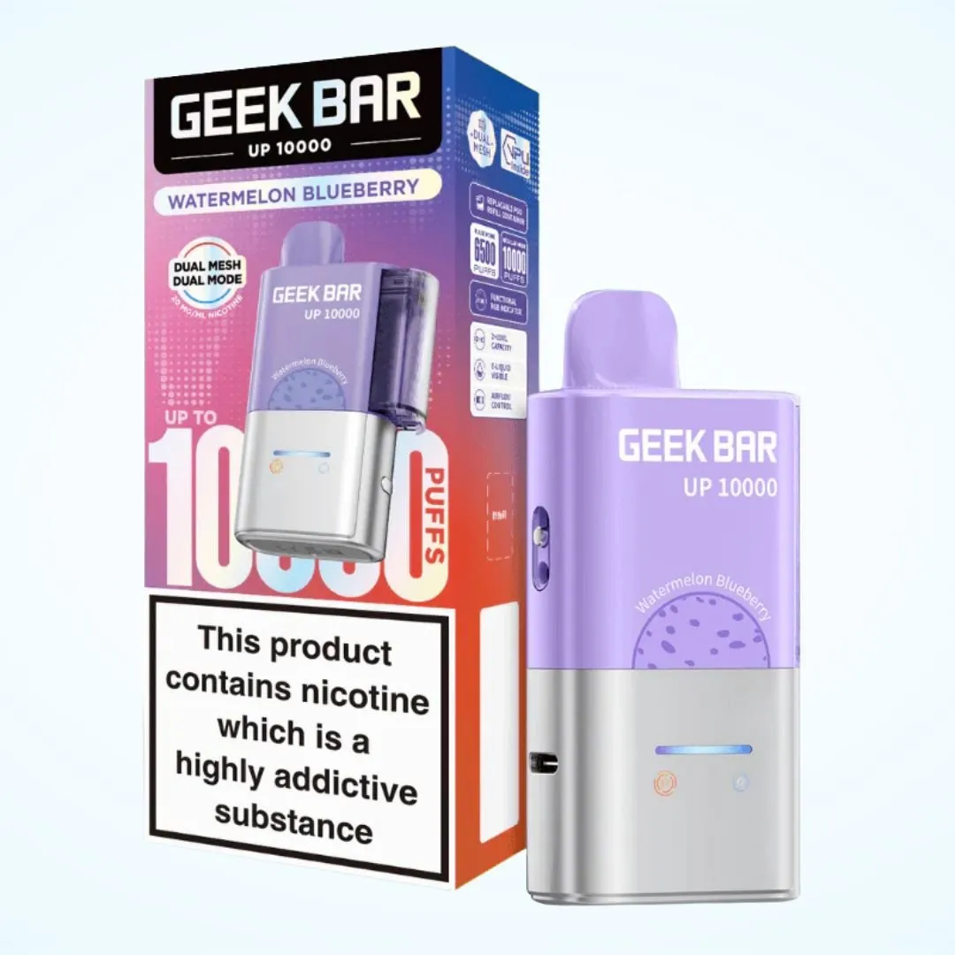 Geek Bar Up 10000 Puffs Prefilled Pod Kit | Only £8.99 | Any 3 for £24