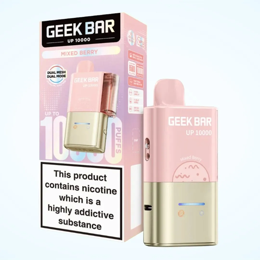 Geek Bar Up 10000 Puffs Prefilled Pod Kit | Only £8.99 | Any 3 for £24