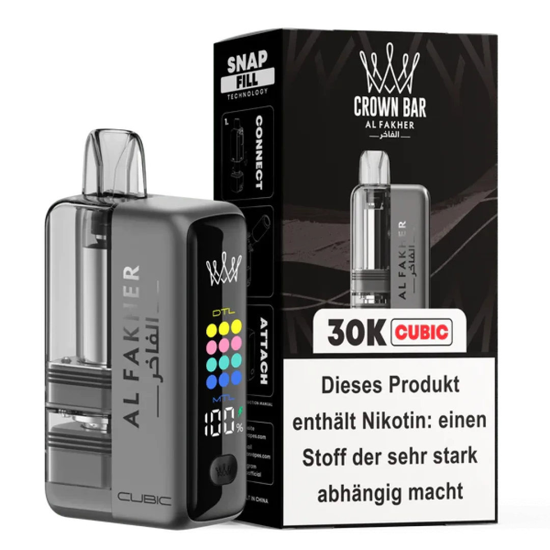 Al Fakher 30K Puffs Cubic Prefilled Pod Kit | Only £12.99 | Any 3 for £30