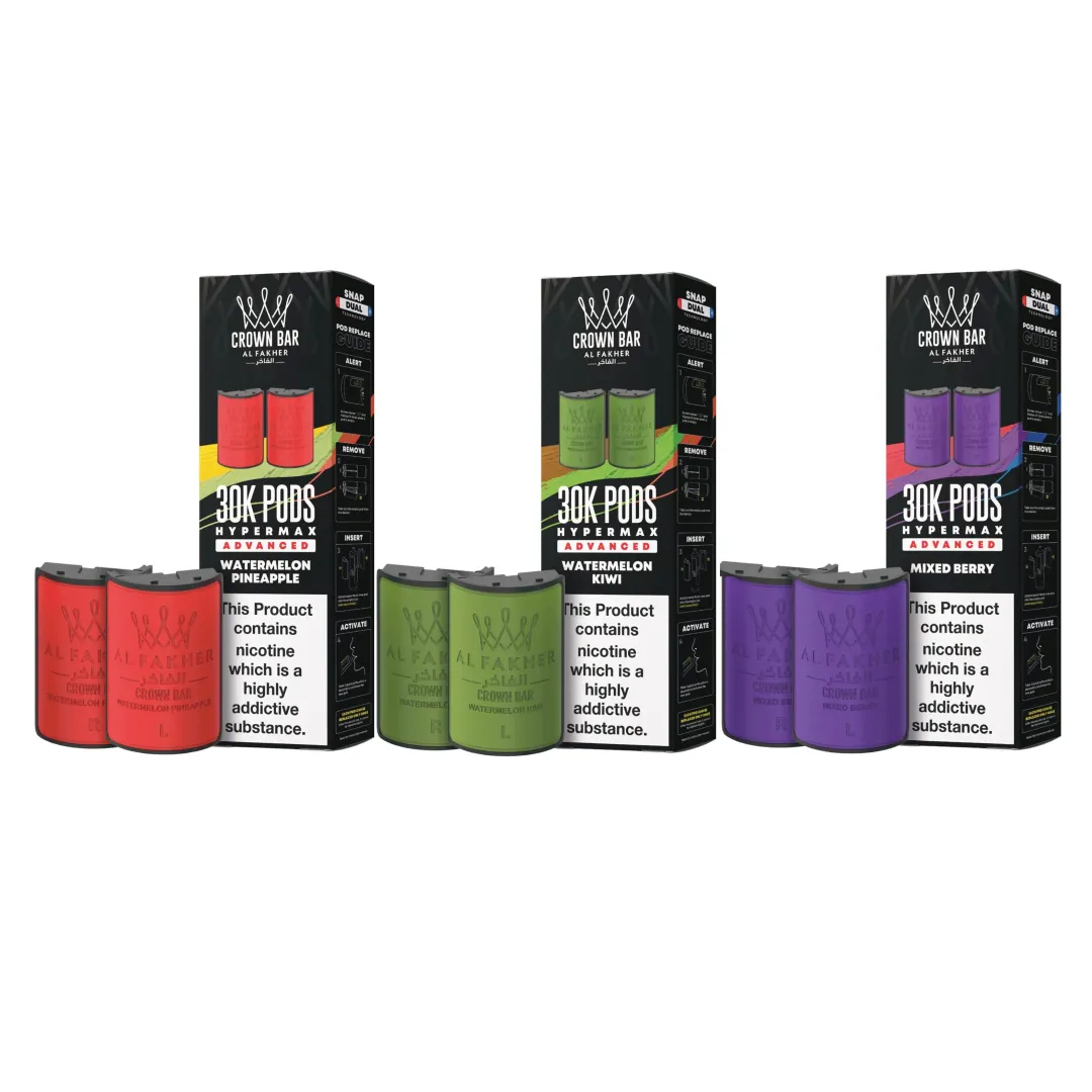 Al Fakher 30K HyperMax Refill Pods | Only £7.99 | Any 3 for £21