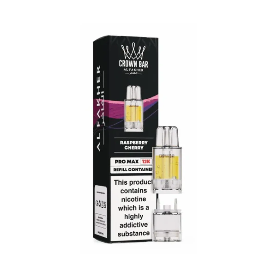 Al Fakher Crown Bar Pro Max 12K Refill Pods | Only £5.49 | Any 3 for £15