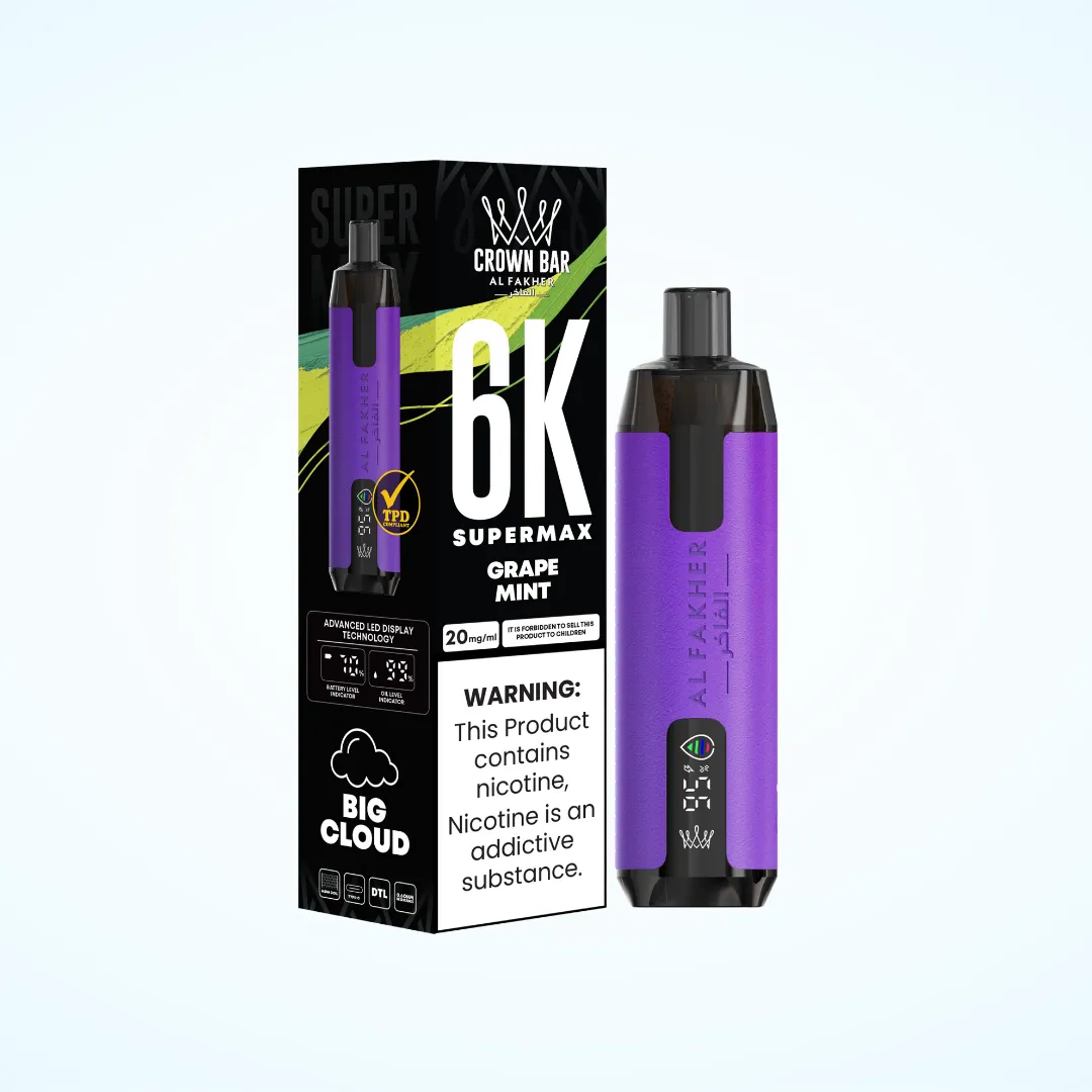 Al Fakher Supermax 6000 Puffs Vape | Only £5.99