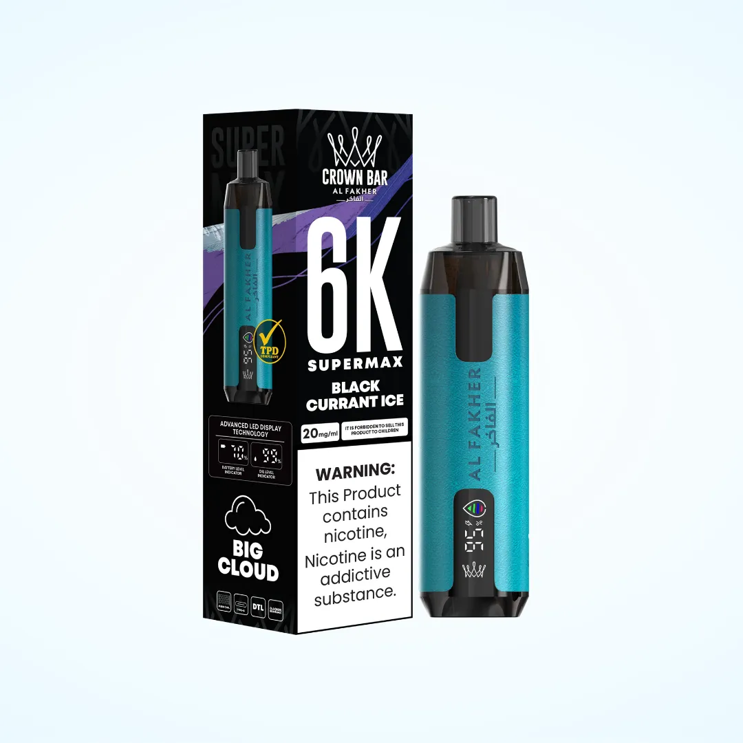 Al Fakher Supermax 6000 Puffs Vape | Only £5.99