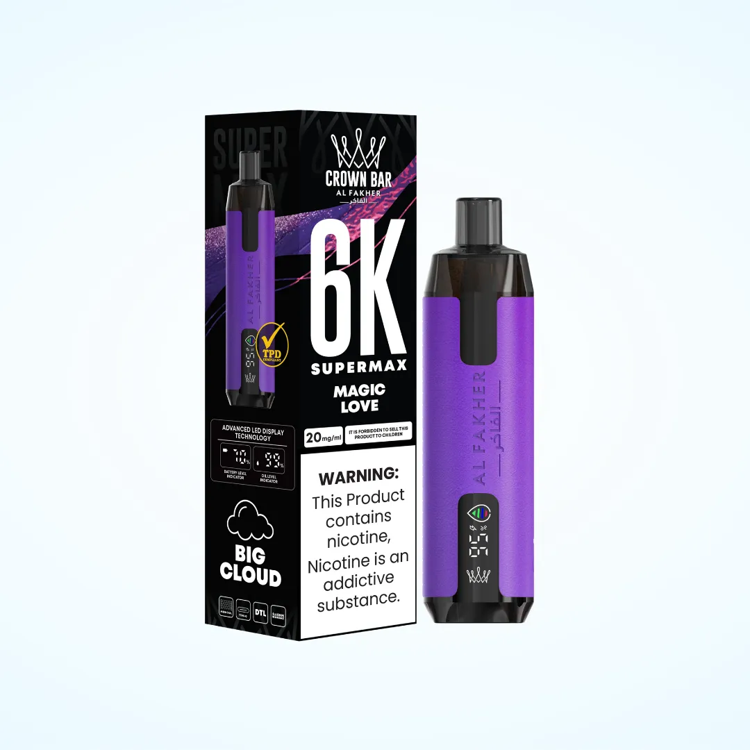 Al Fakher Supermax 6000 Puffs Vape | Only £5.99