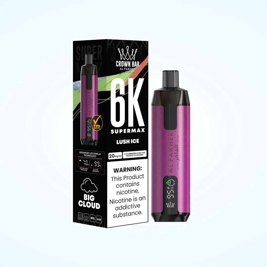 Al Fakher Supermax 6000 Puffs Vape | Only £5.99