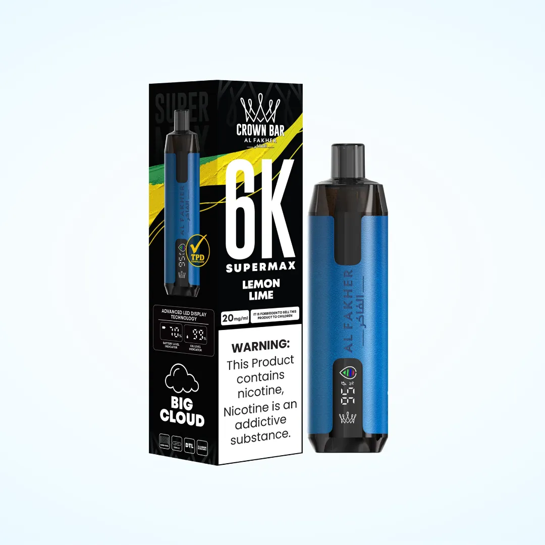 Al Fakher Supermax 6000 Puffs Vape | Only £5.99