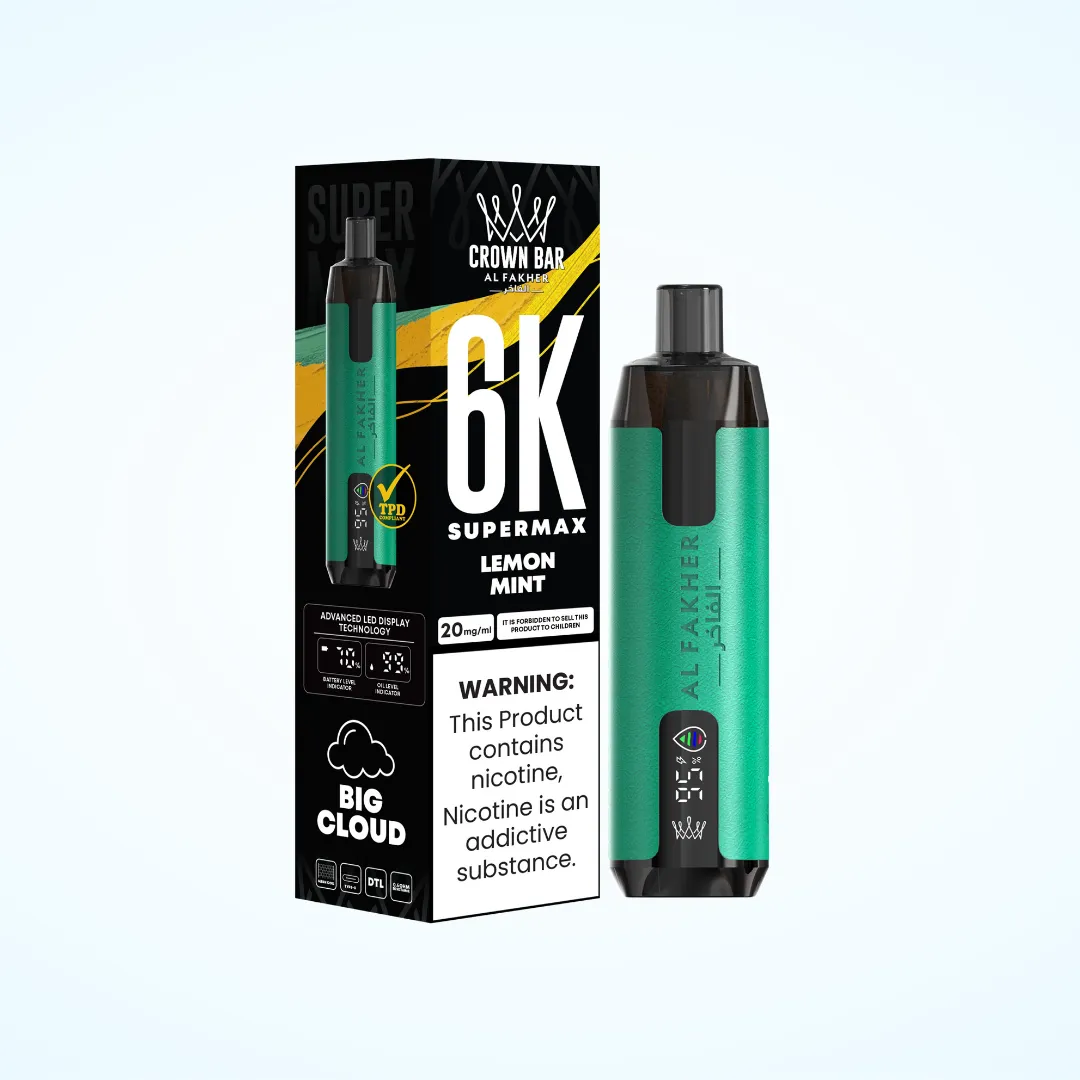 Al Fakher Supermax 6000 Puffs Vape | Only £5.99