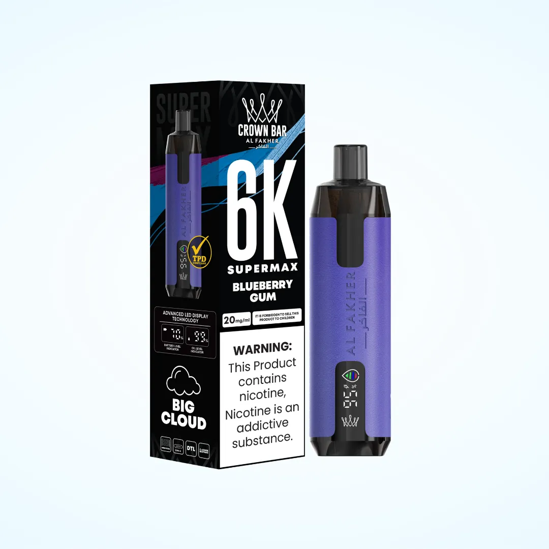 Al Fakher Supermax 6000 Puffs Vape | Only £5.99
