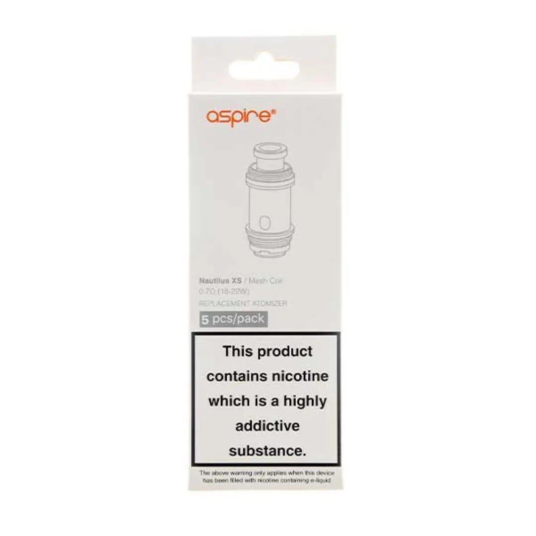 Aspire Nautilus XS Replacement Coils (5 Pack)