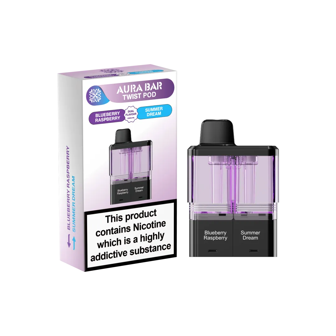 Aura Bar 40K Refill Pods | Only £8.99 | Any 3 for £26