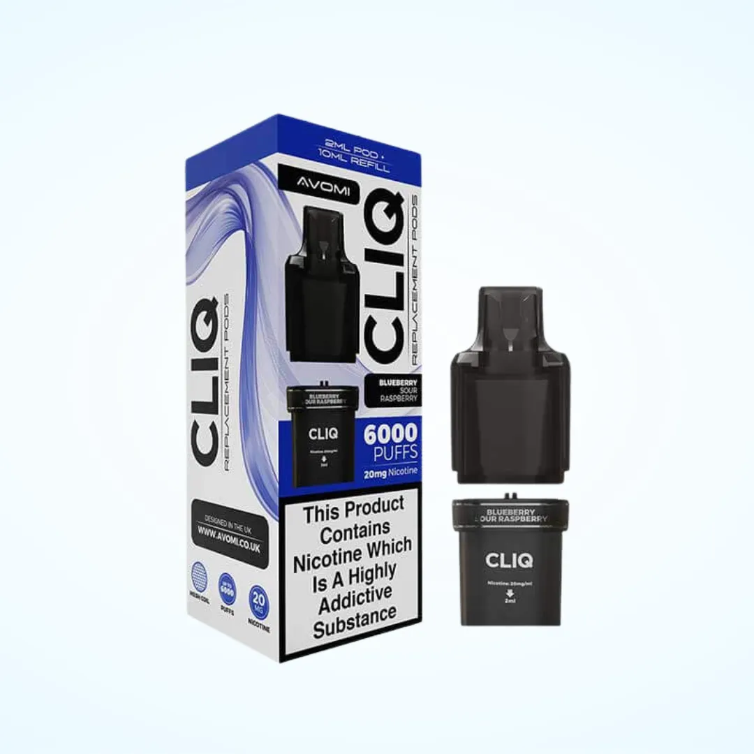 Avomi CLIQ 6K Puffs Prefilled Pods | Only £4.99 | Any 3 for £14