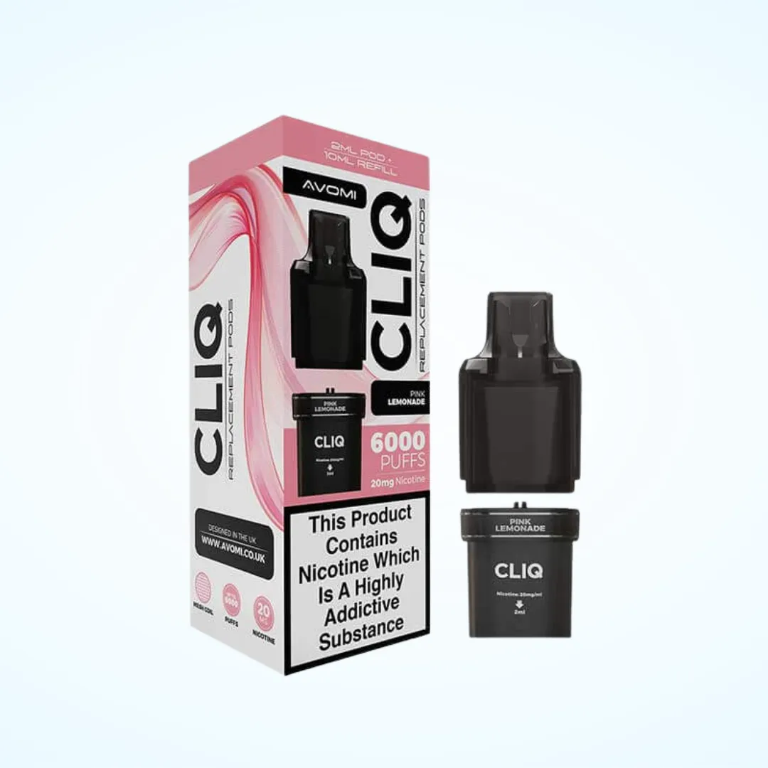 Avomi CLIQ 6K Puffs Prefilled Pods | Only £4.99 | Any 3 for £14
