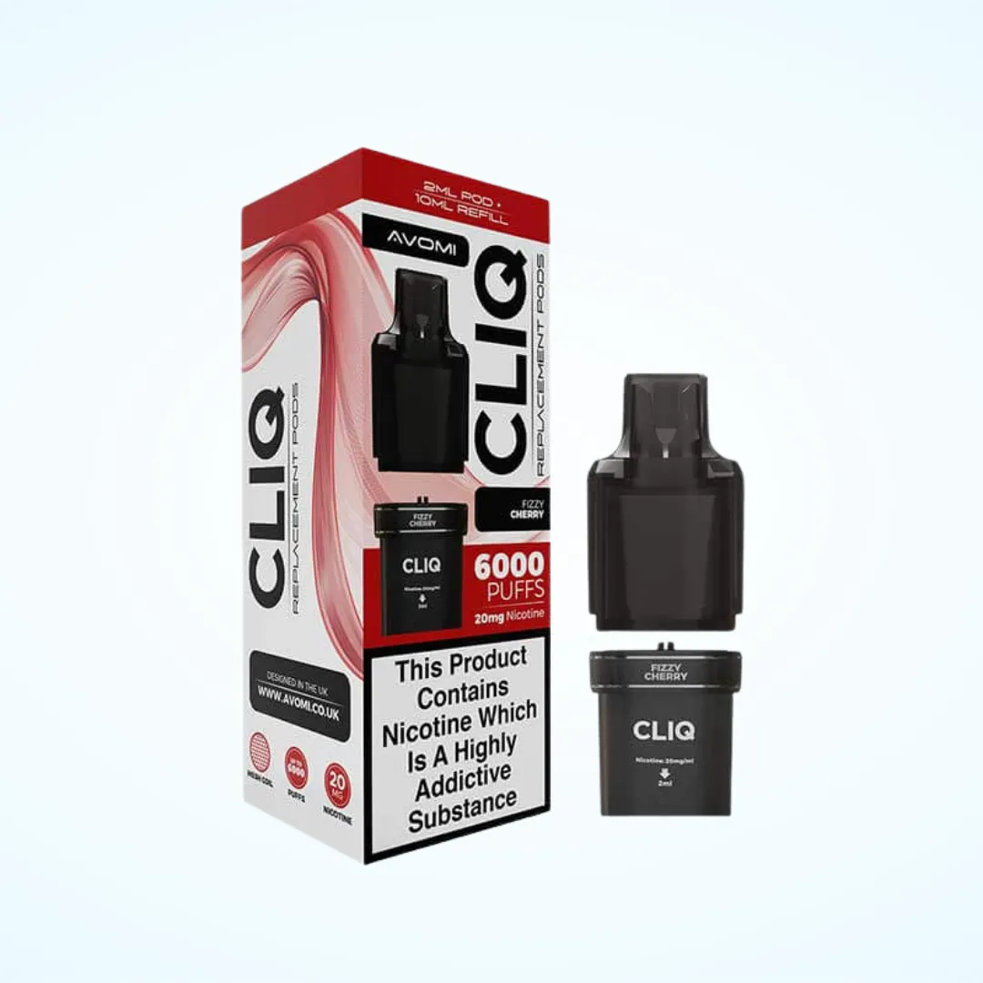 Avomi CLIQ 6K Puffs Prefilled Pods | Only £4.99 | Any 3 for £14