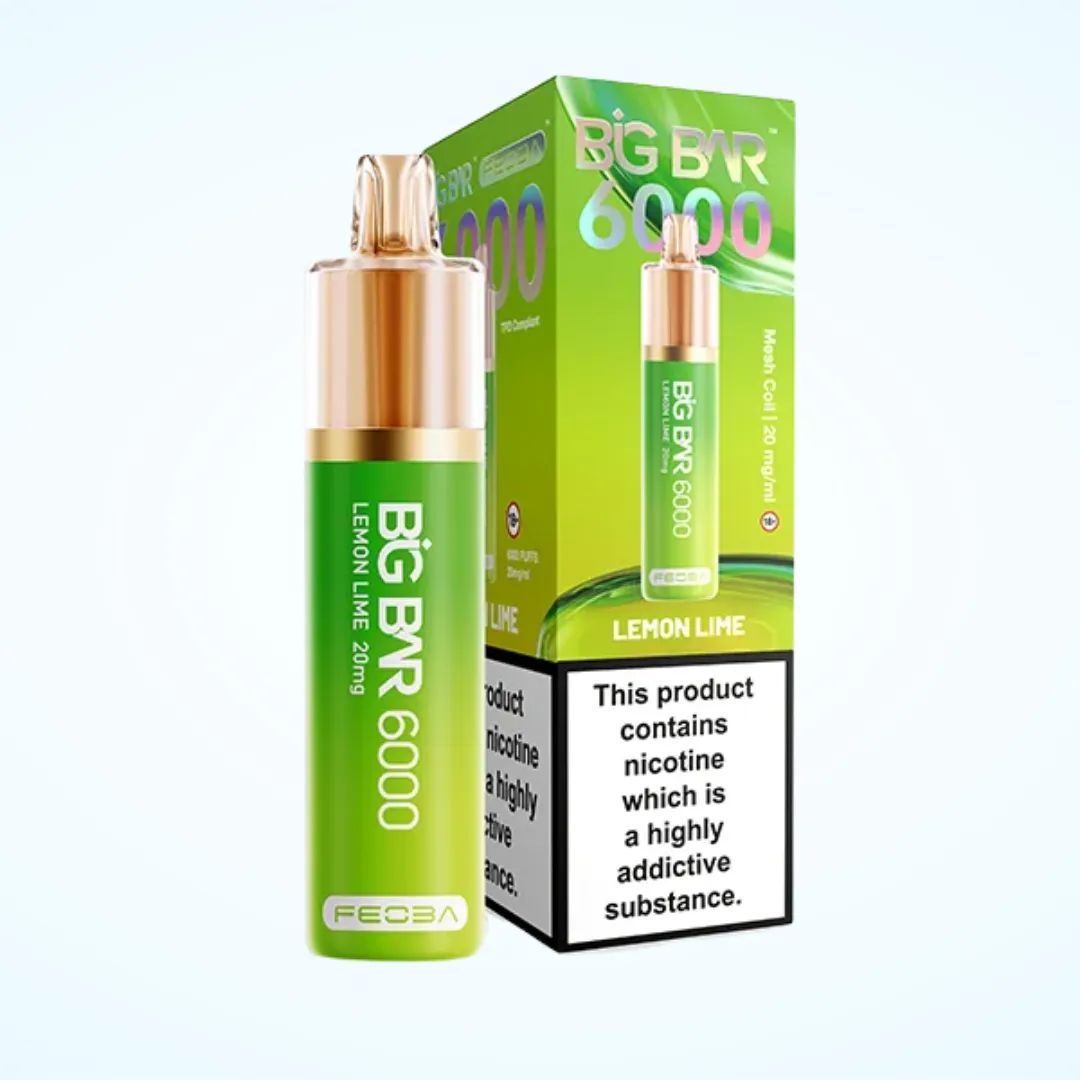 Feoba Big Bar 6000 Puffs Disposable Vape