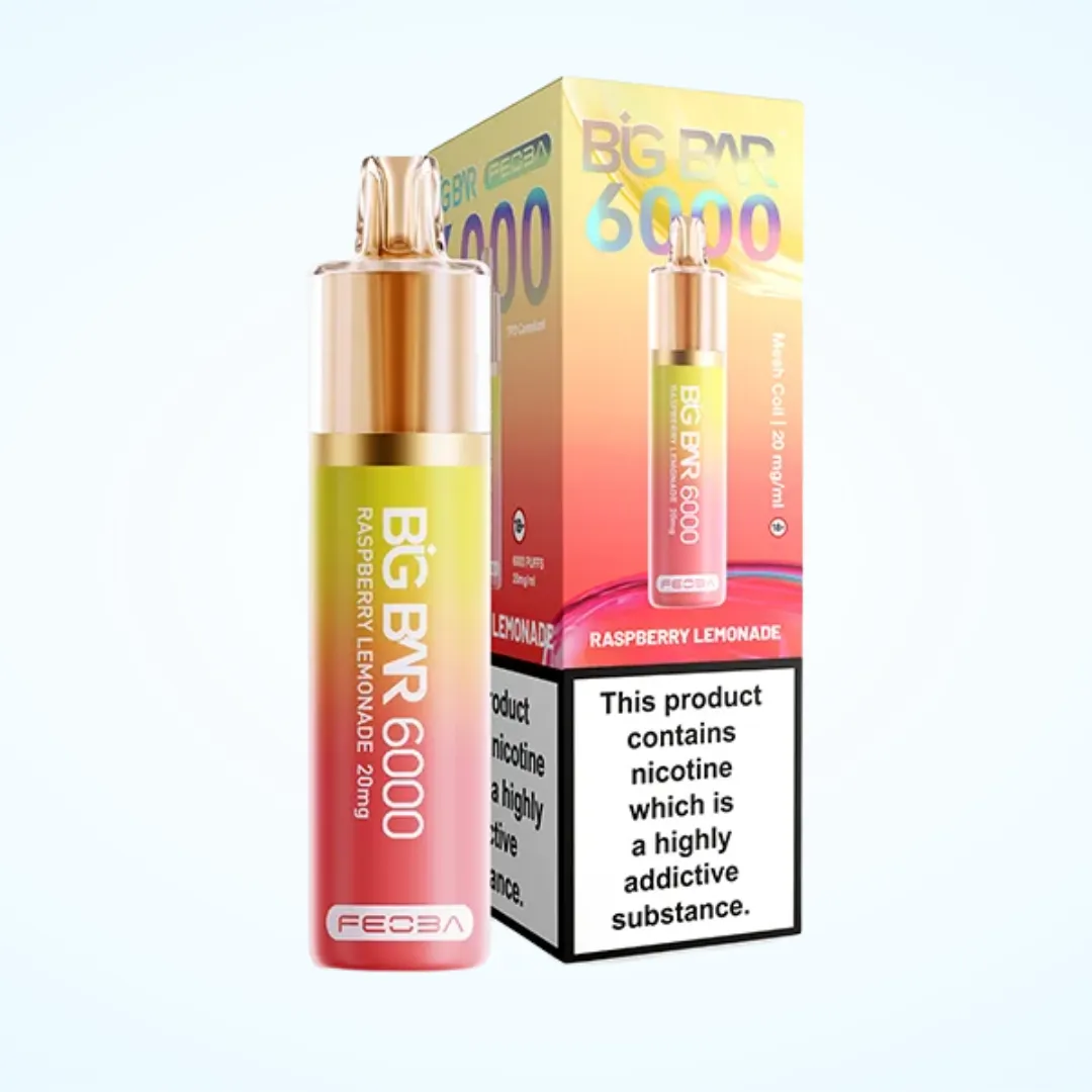 Feoba Big Bar 6000 Puffs Disposable Vape