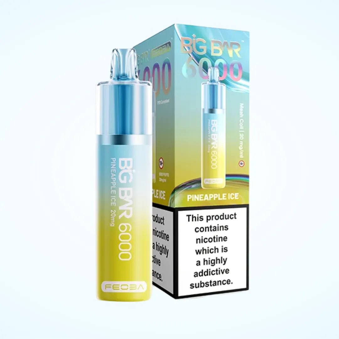 Feoba Big Bar 6000 Puffs Disposable Vape