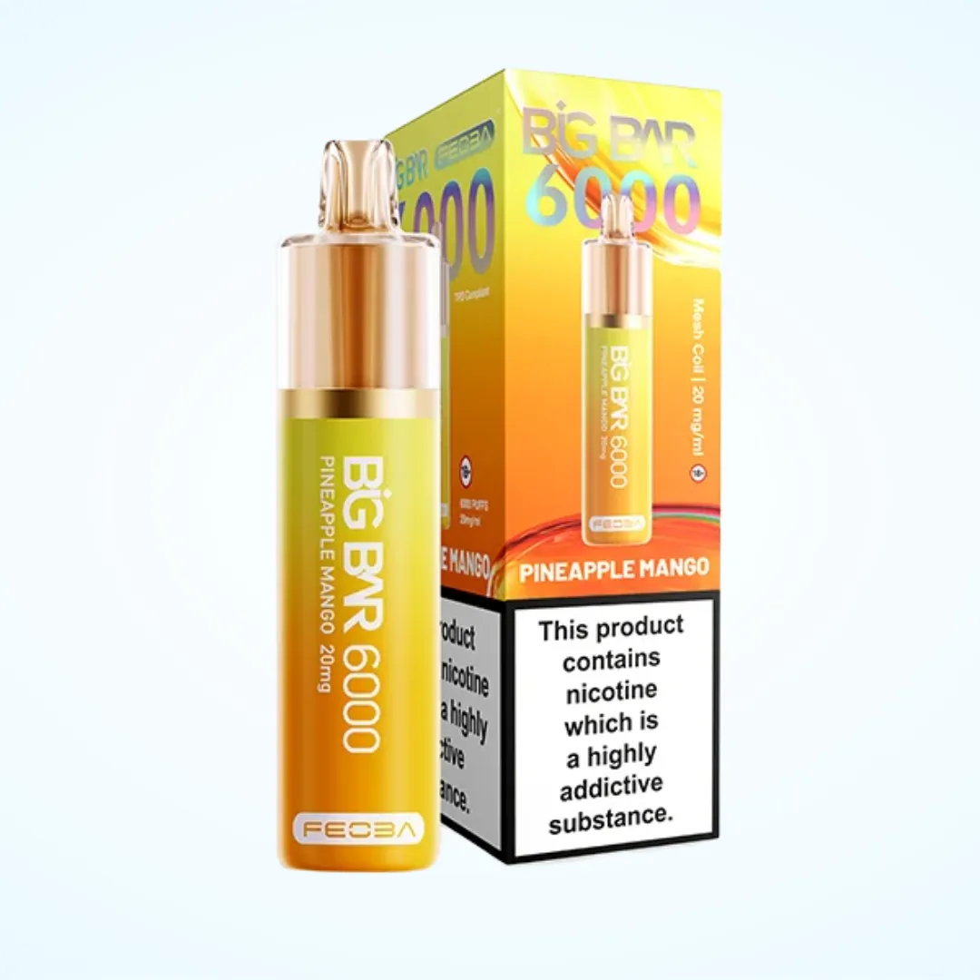 Feoba Big Bar 6000 Puffs Disposable Vape