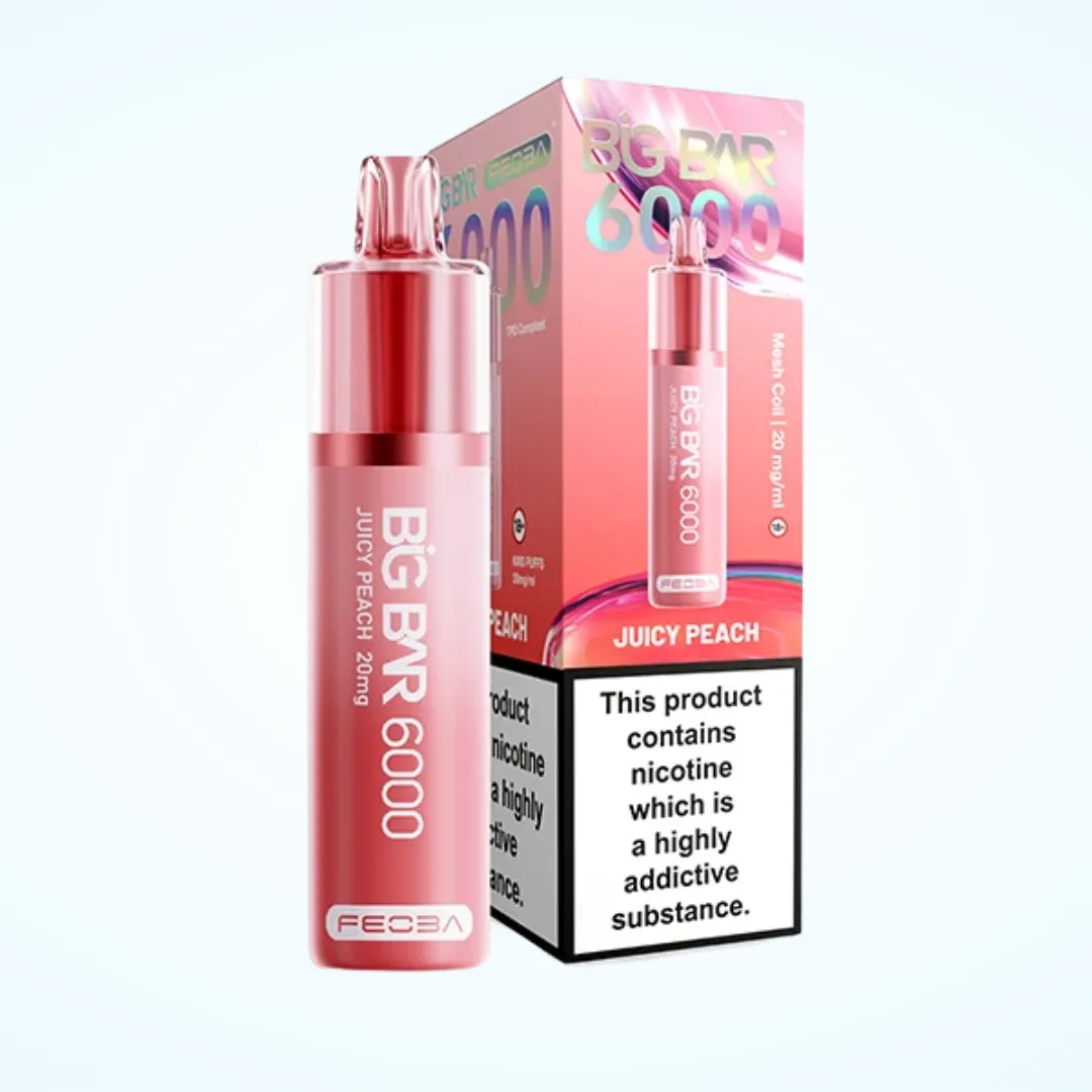 Feoba Big Bar 6000 Puffs Disposable Vape