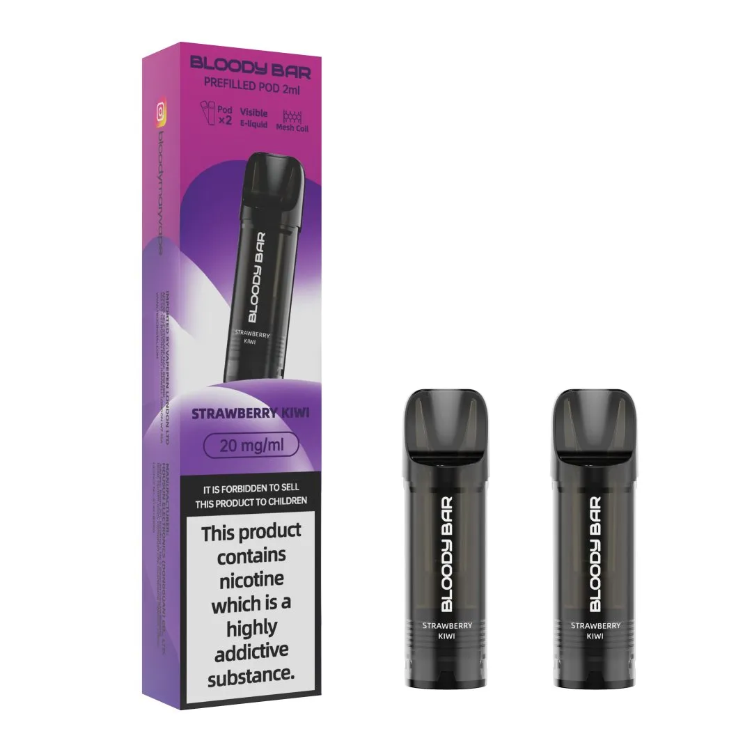 Bloody Mary Bloody Bar 5-in-1 Prefilled Refill Pods | Only £4.99 | Any 3 for £14