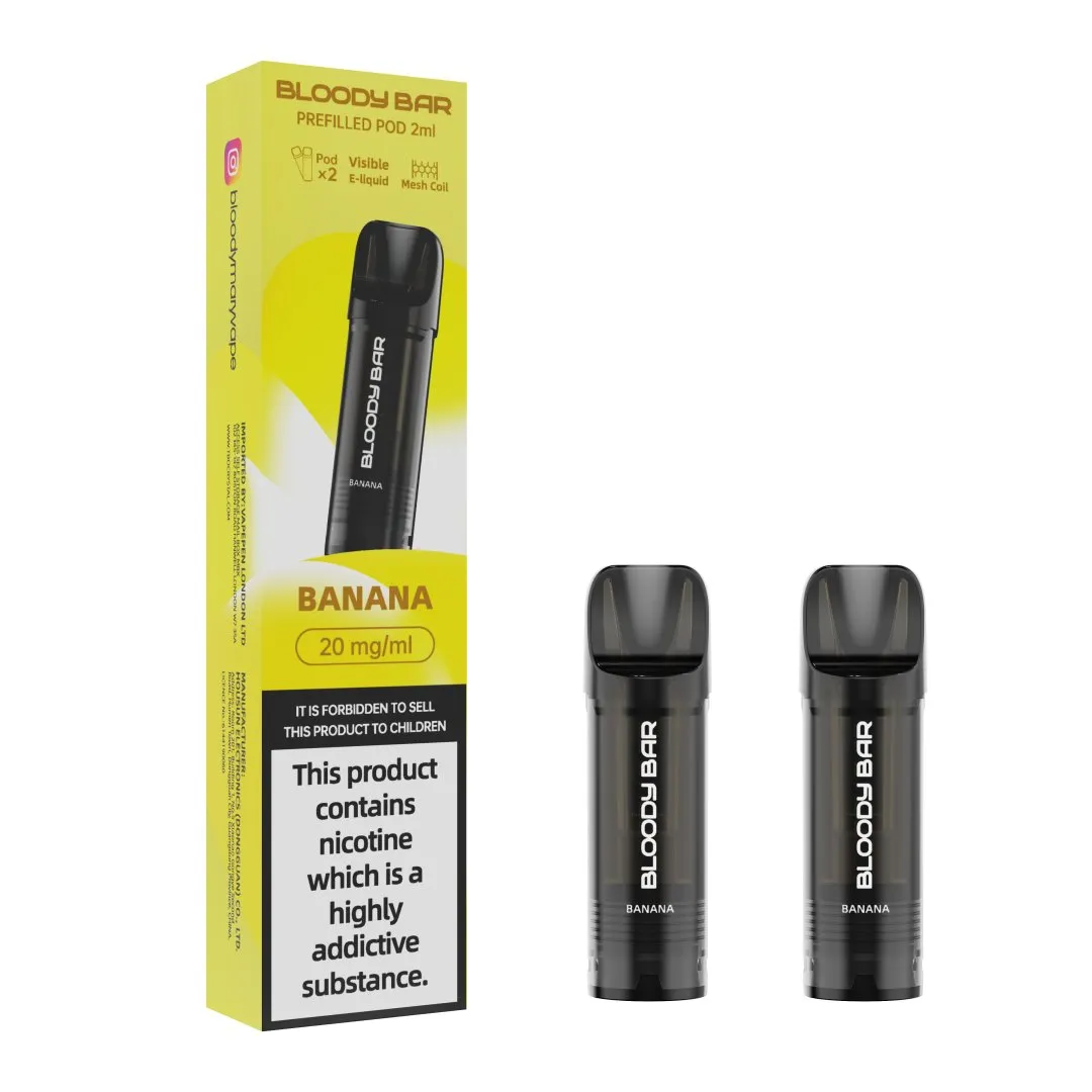 Bloody Mary Bloody Bar 5-in-1 Prefilled Refill Pods | Only £4.99 | Any 3 for £14