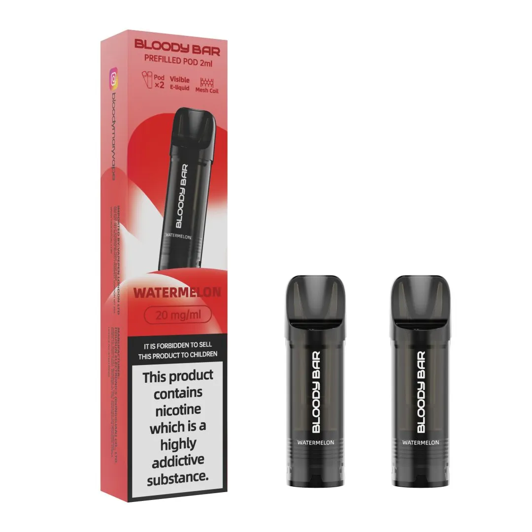 Bloody Mary Bloody Bar 5-in-1 Prefilled Refill Pods | Only £4.99 | Any 3 for £14