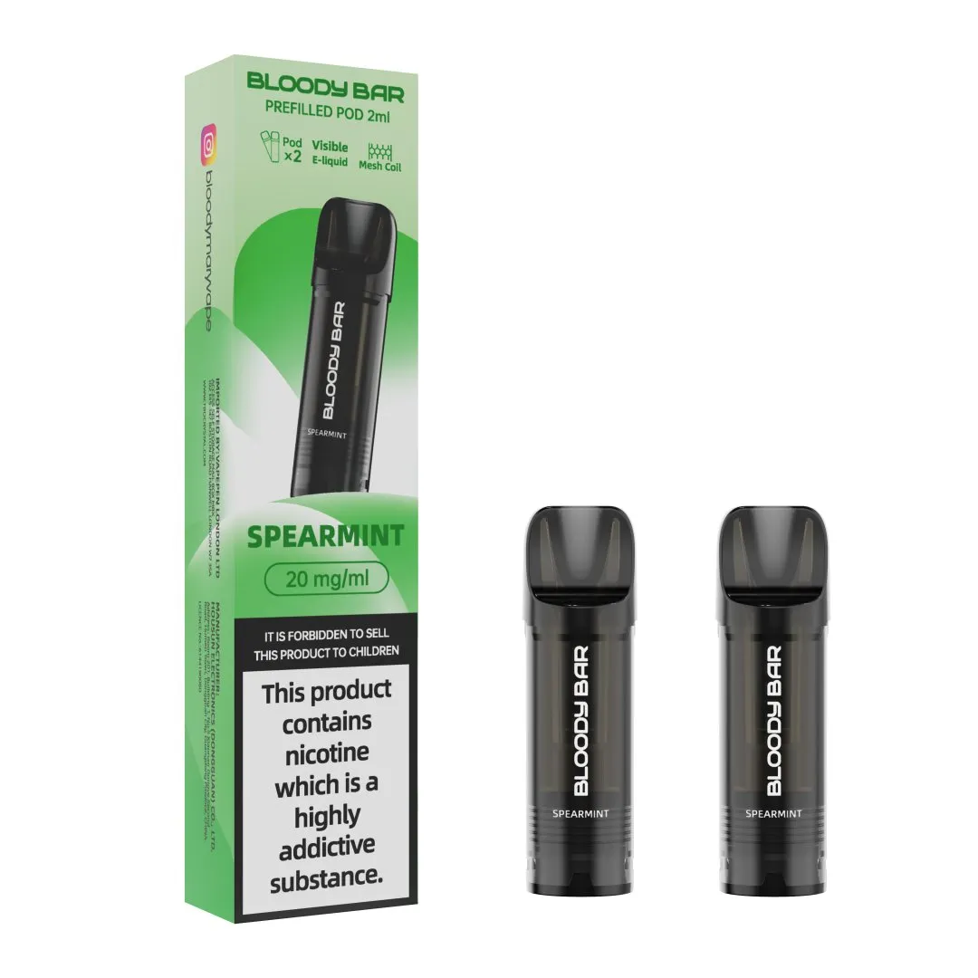 Bloody Mary Bloody Bar 5-in-1 Prefilled Refill Pods | Only £4.99 | Any 3 for £14