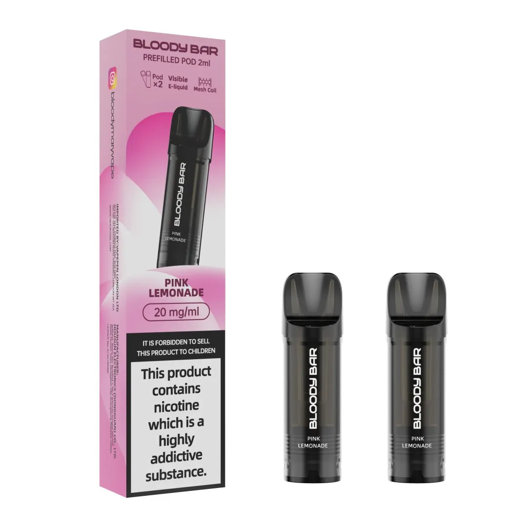 Bloody Mary Bloody Bar 5-in-1 Prefilled Refill Pods | Only £4.99 | Any 3 for £14