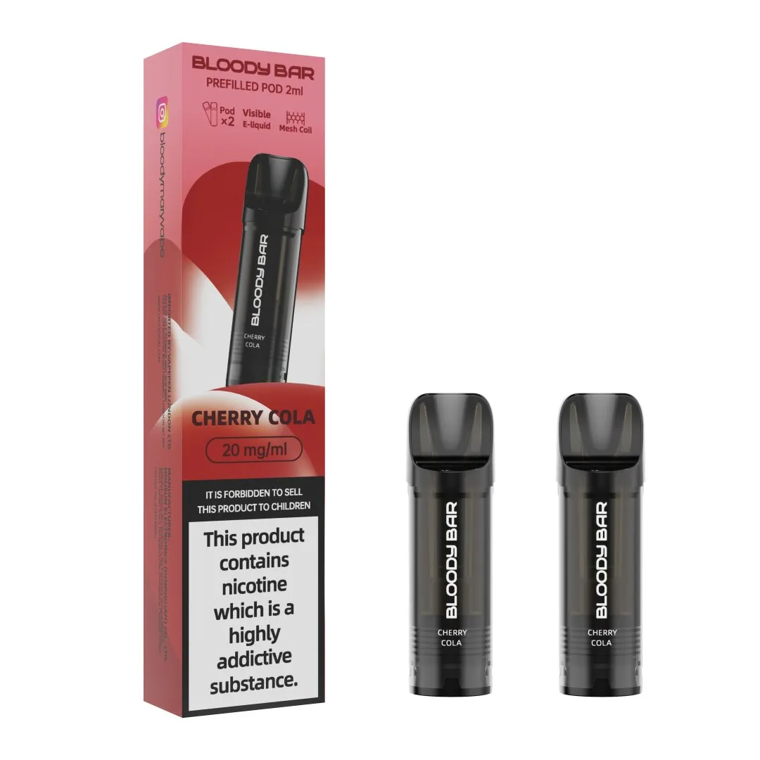 Bloody Mary Bloody Bar 5-in-1 Prefilled Refill Pods | Only £4.99 | Any 3 for £14