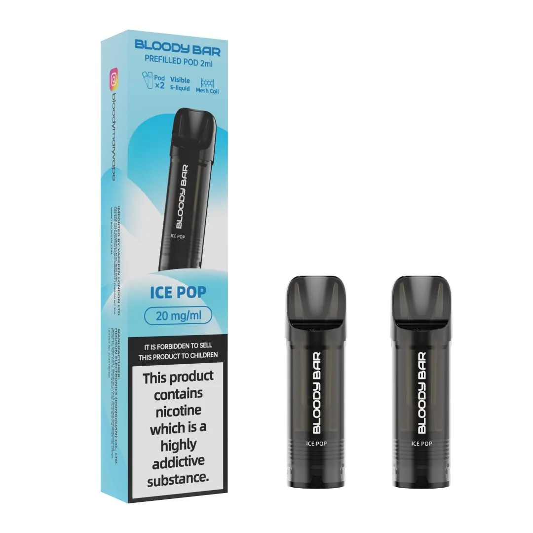 Bloody Mary Bloody Bar 5-in-1 Prefilled Refill Pods | Only £4.99 | Any 3 for £14