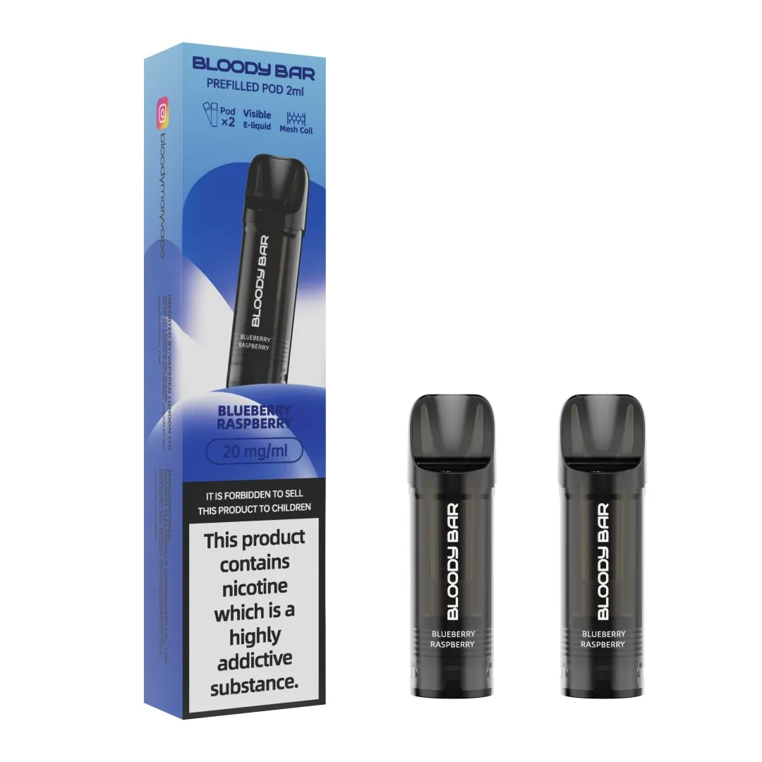 Bloody Mary Bloody Bar 5-in-1 Prefilled Refill Pods | Only £4.99 | Any 3 for £14