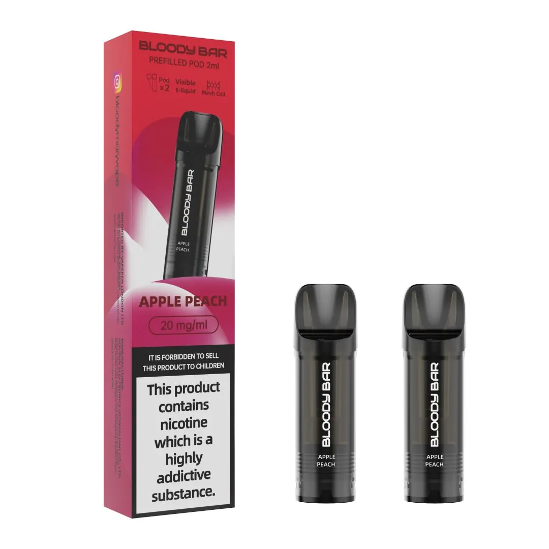 Bloody Mary Bloody Bar 5-in-1 Prefilled Refill Pods | Only £4.99 | Any 3 for £14